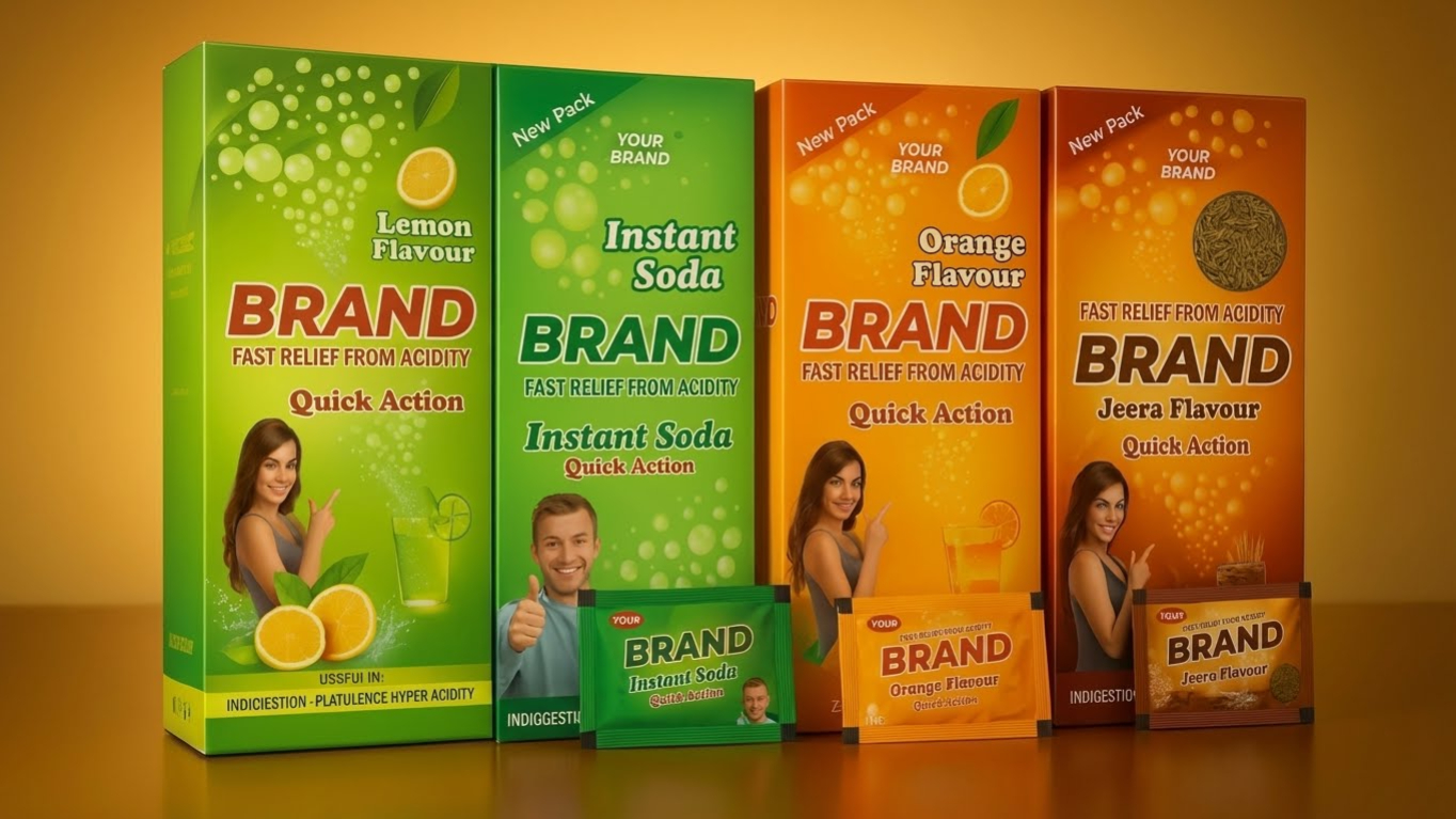 Acidity sachet manufacturers in Baddi