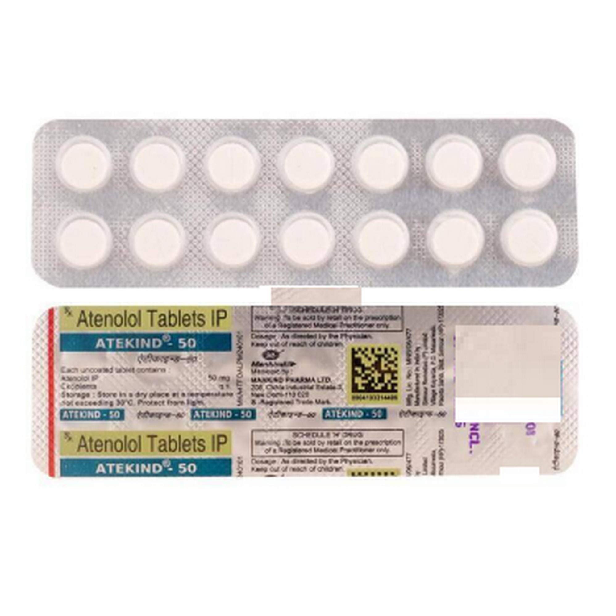 Atekind 50mg Tablet Uses in Hindi 