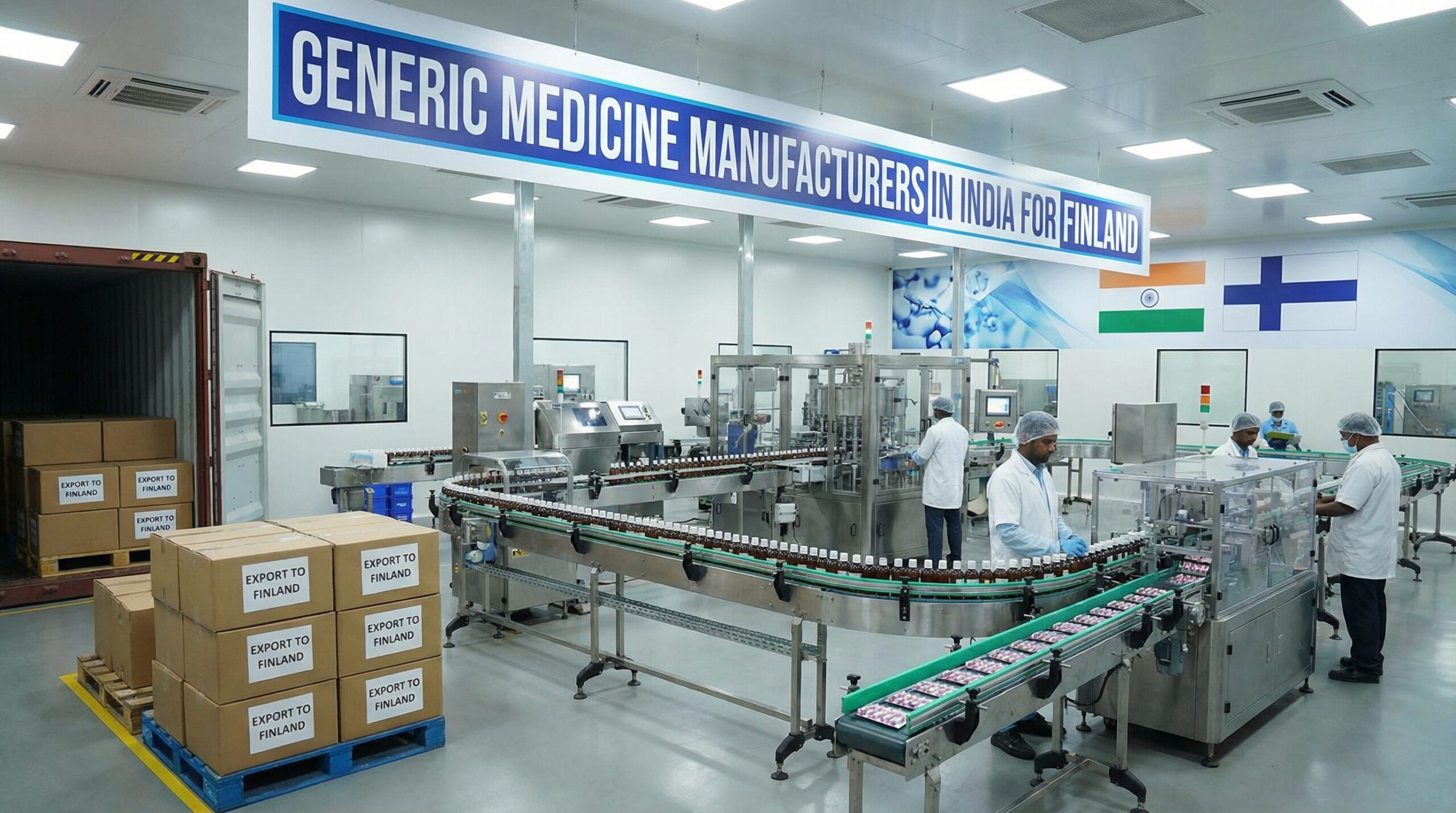 Generic Medicine Manufacturers in India for Finland