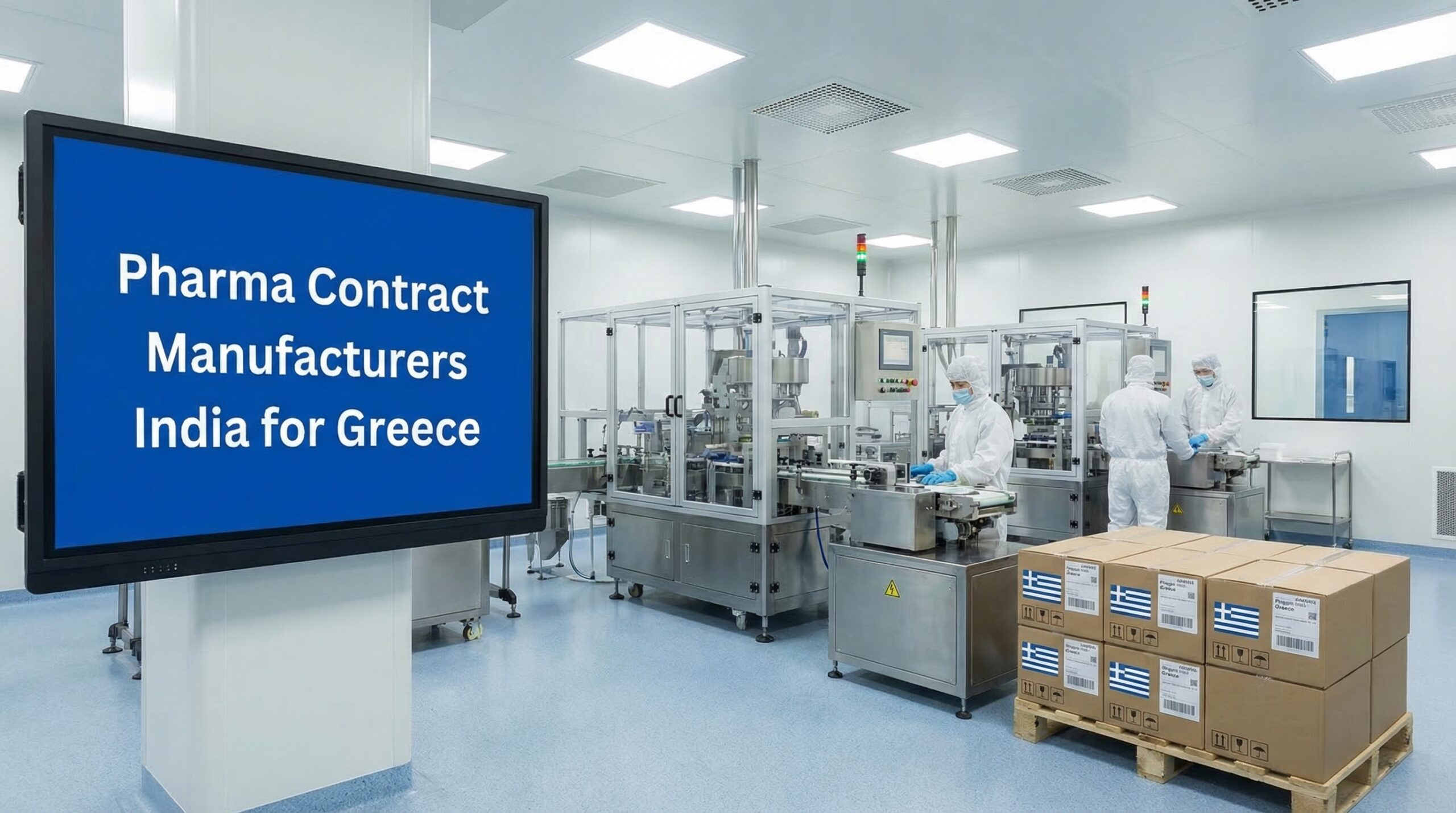 Pharma Contract Manufacturers India for Greece