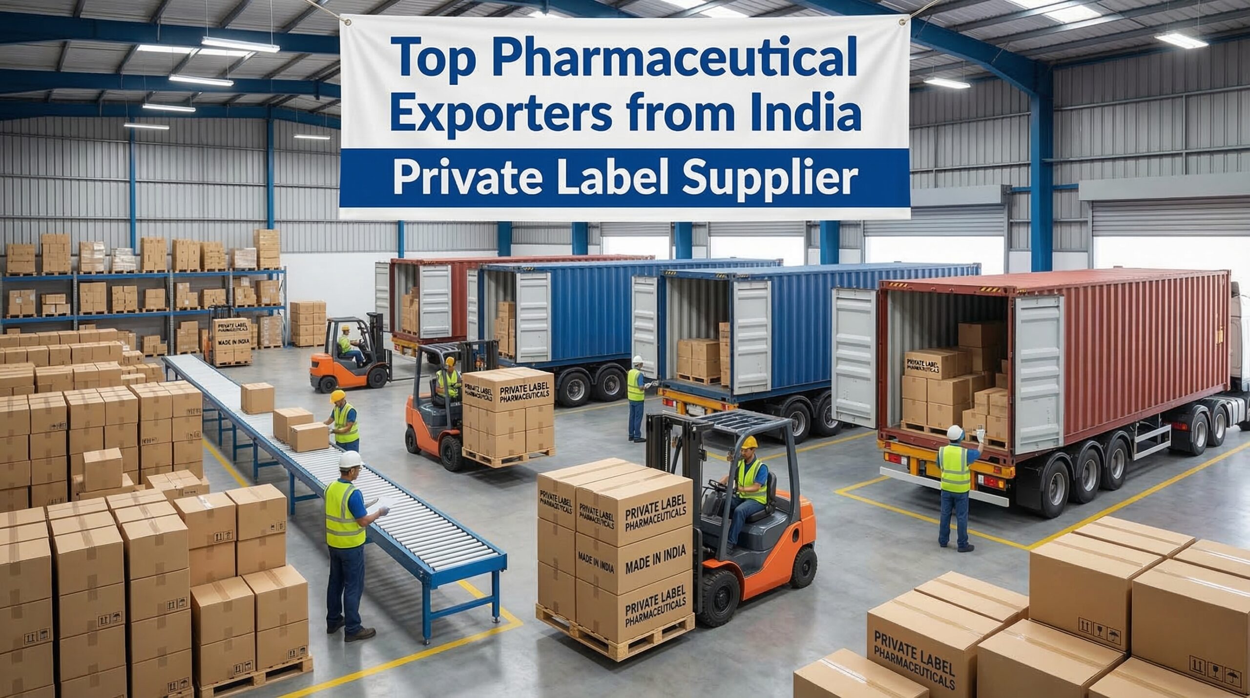Top Pharmaceutical Exporters from India Private Label Supplier
