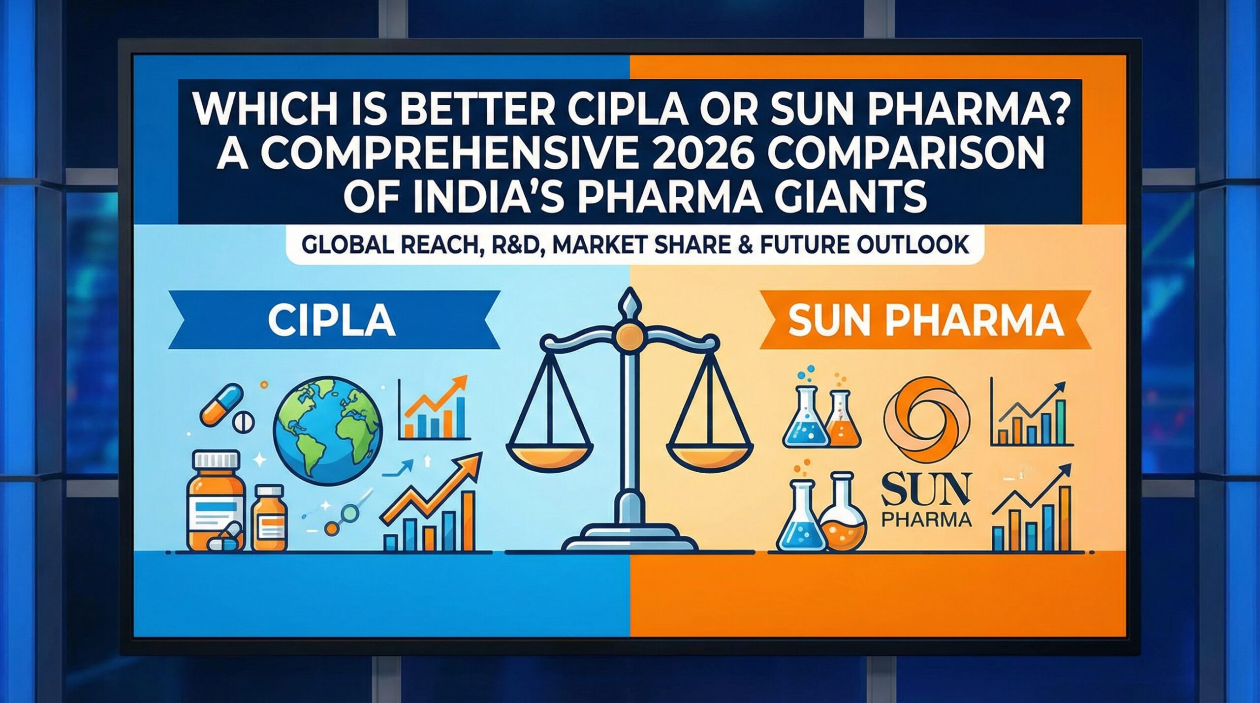 Which is Better Cipla or Sun Pharma