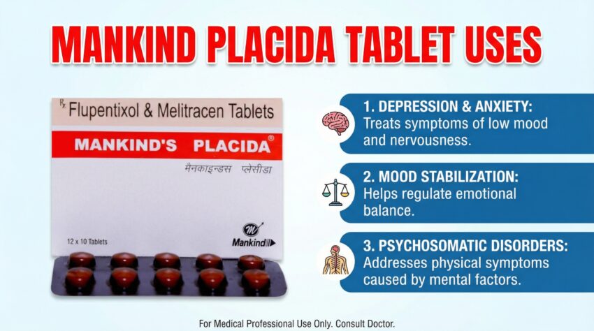 Mankind Placida Tablet Uses