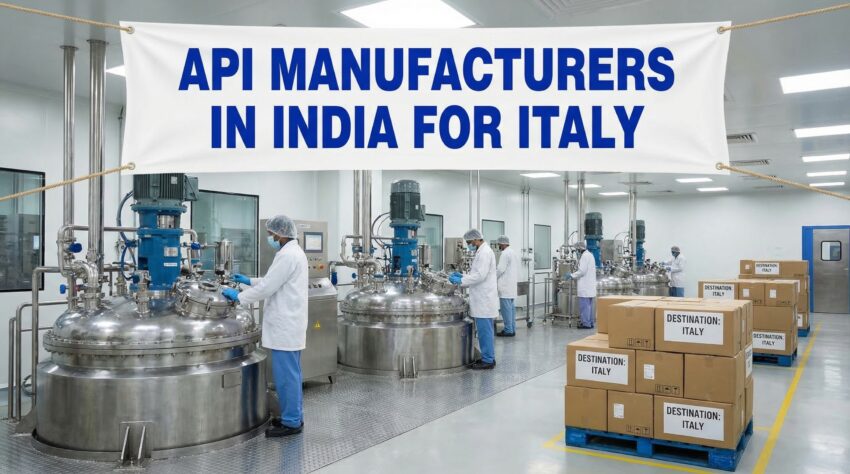 API manufacturers in India for Italy