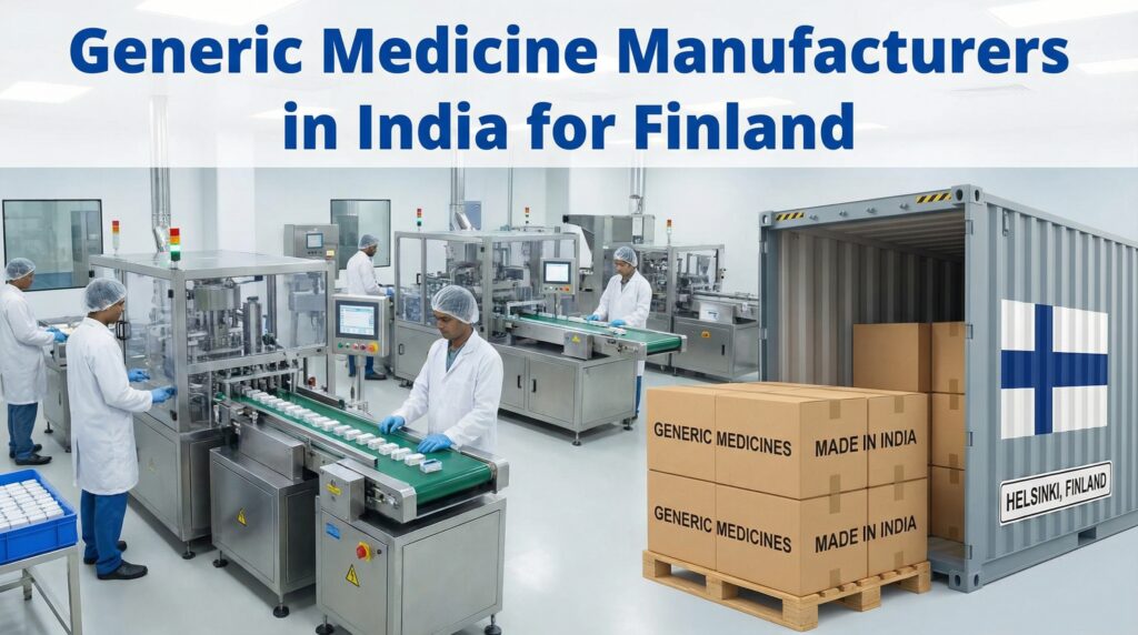 Generic Medicine Manufacturers in India for Finland