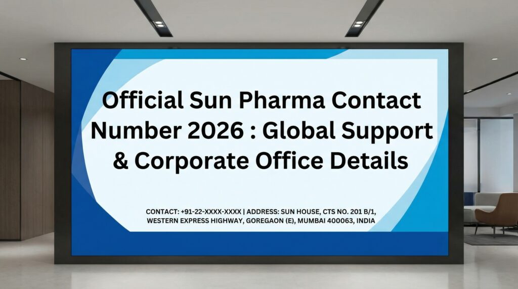 Sun Pharma Contact Number
