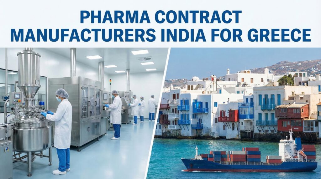 Pharma Contract Manufacturers India for Greece