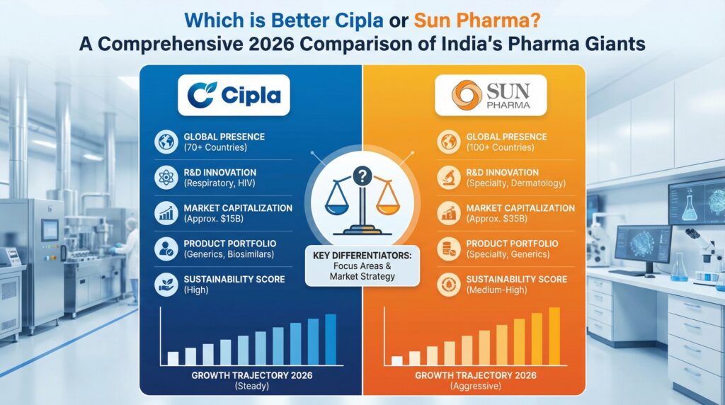Which is Better Cipla or Sun Pharma