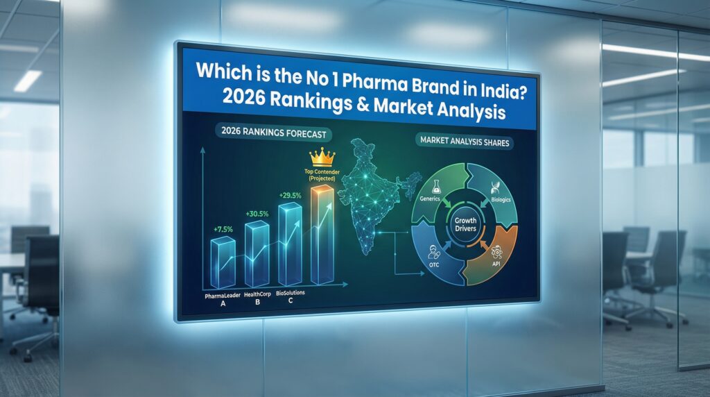 Which is the No 1 Pharma Brand in India