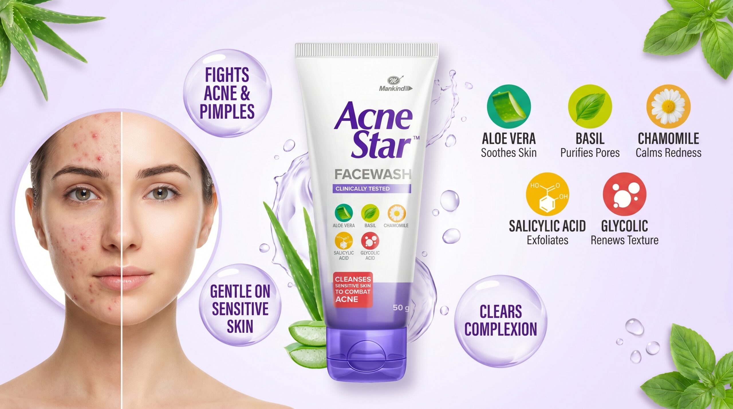 Acnestar Face Wash Benefits