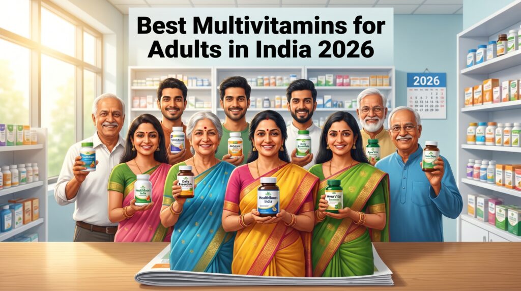 Best Multivitamins for Adults in India 2026