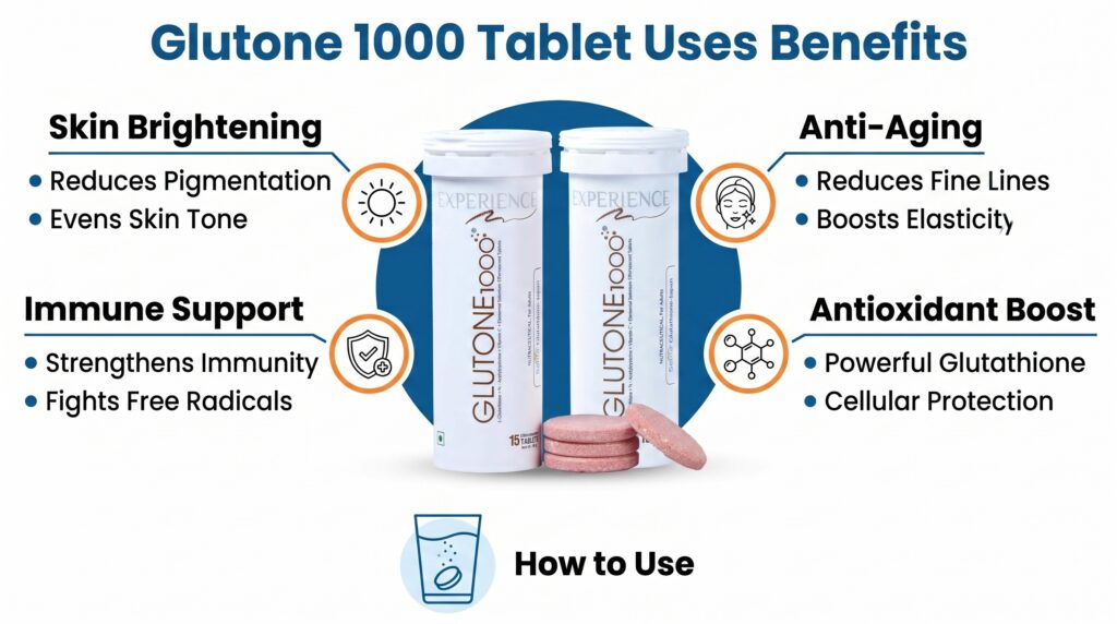Glutone 1000 Tablet Uses