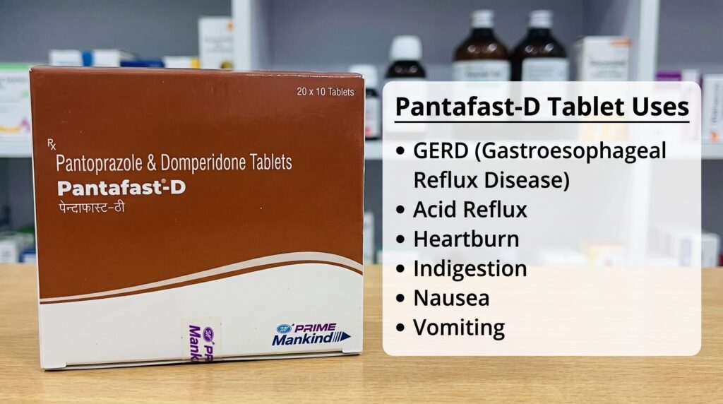 Pantafast-D Tablet Uses