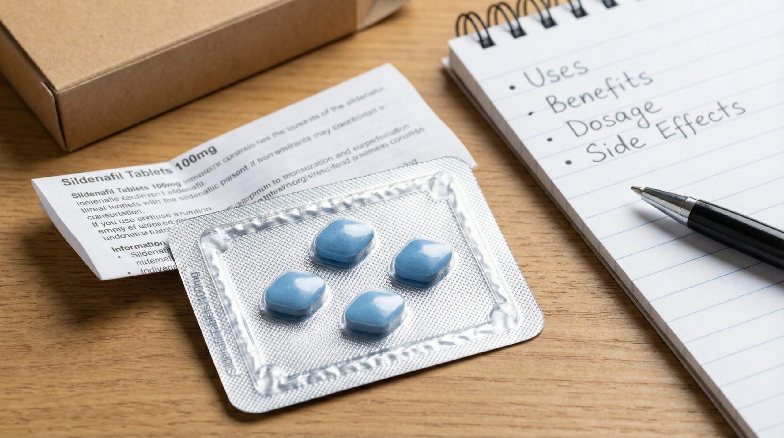 Sildenafil 100mg Tablet Uses