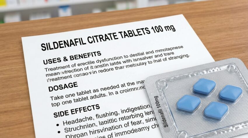 Sildenafil 100mg Tablet Uses