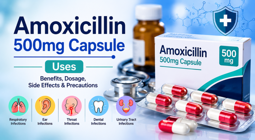 Amoxicillin 500mg Capsule Uses