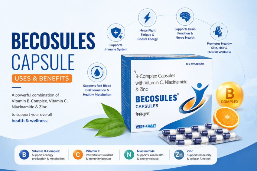 Becosules Capsule Uses in Hindi