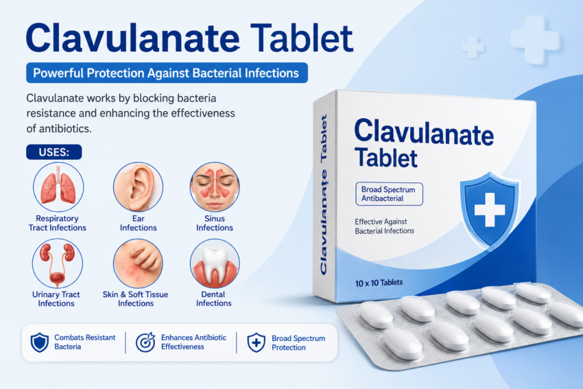 clavulanate tablet uses