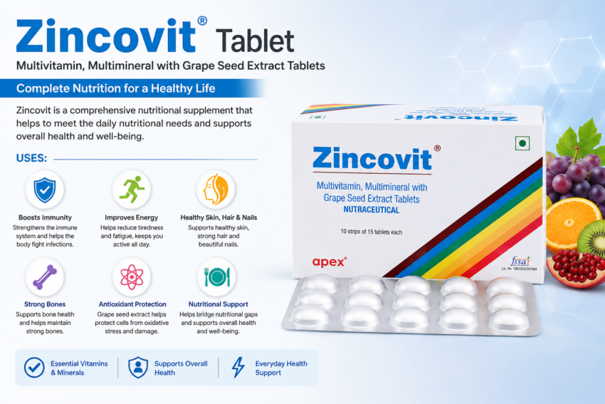 Zincovit Tablet Uses
