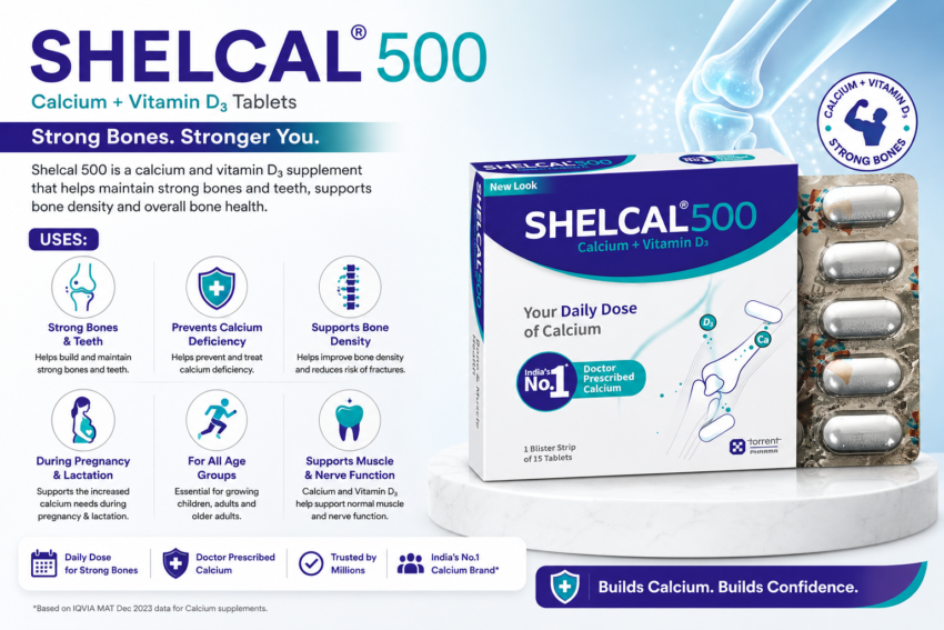 Shelcal 500 Uses in Hindi