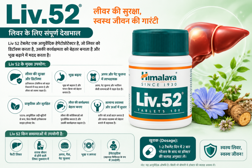 Liv 52 Tablet Uses in Hindi