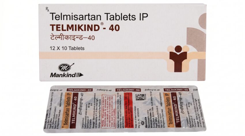 Mankind Telmikind 40mg Tablet Uses