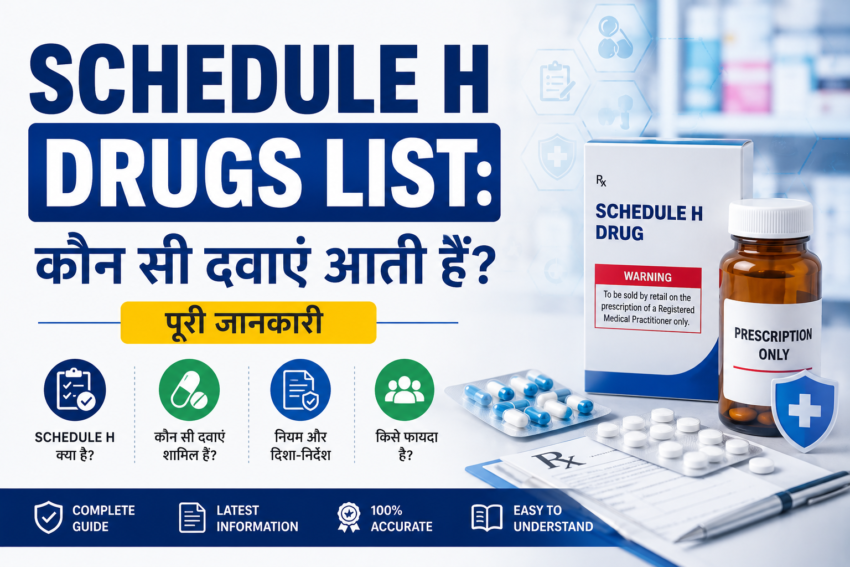 Schedule H Drugs List