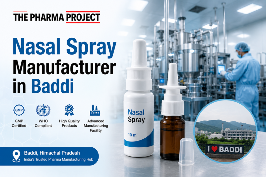 Nasal Spray Manufacturer in Baddi